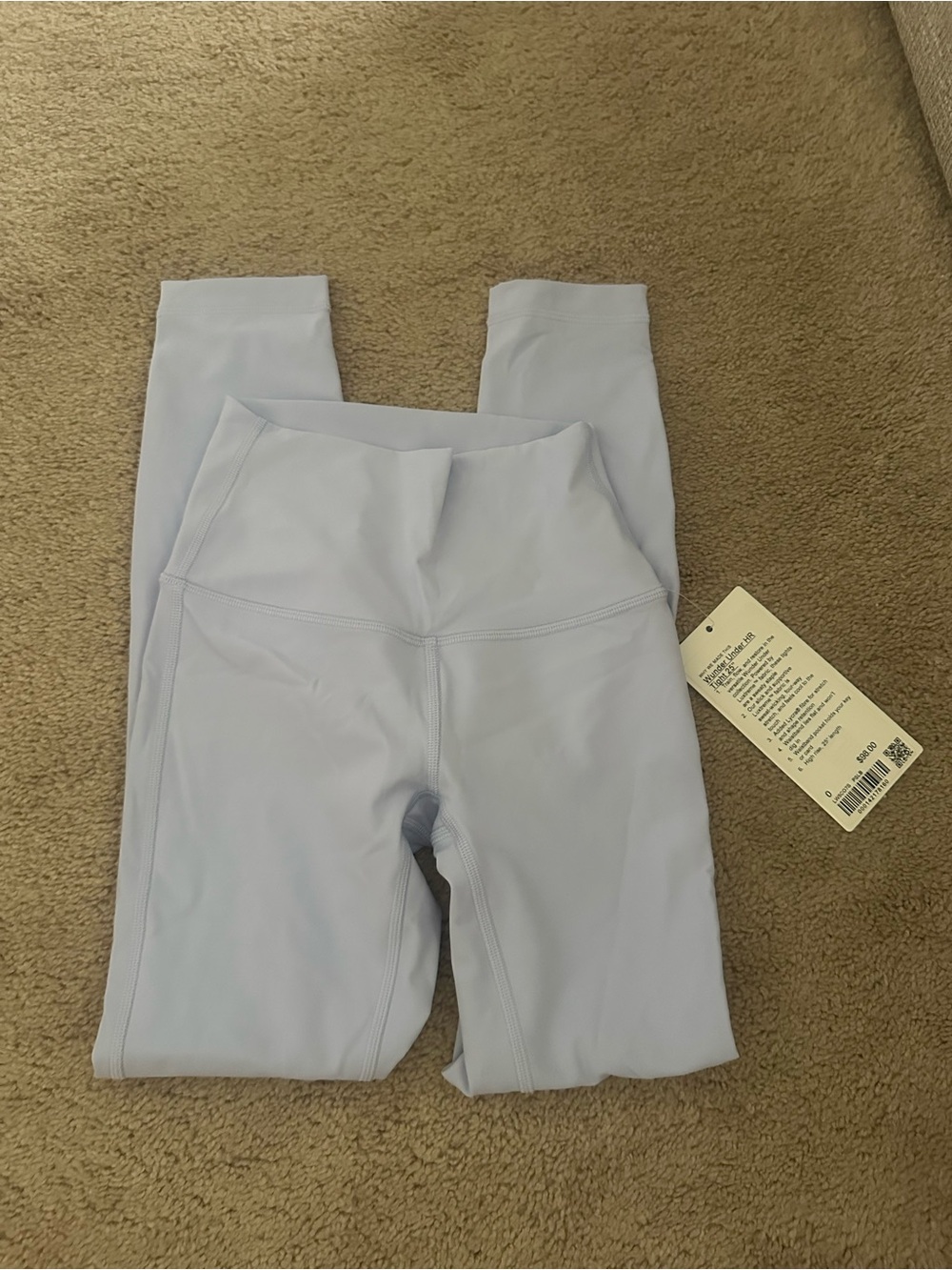 lululemon athletica Lavender Stretch Leggings